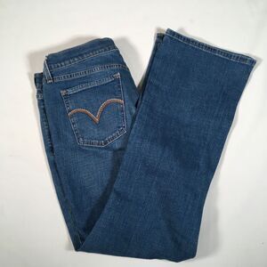 LEVI'S 515 Boot Cut Jeans Women Size 14M 32x32  Mid Rise Blue Denim VTG 90s